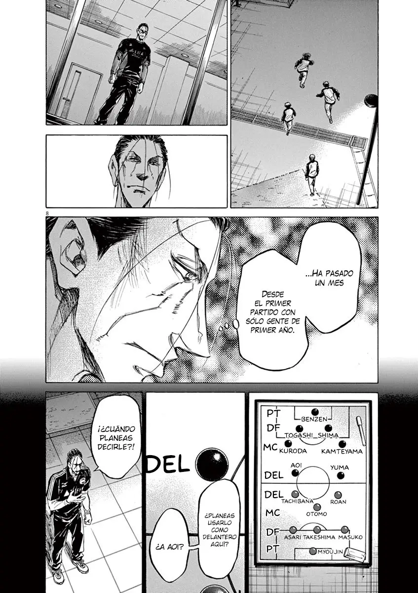 Ao ashi capítulo 63 página 9