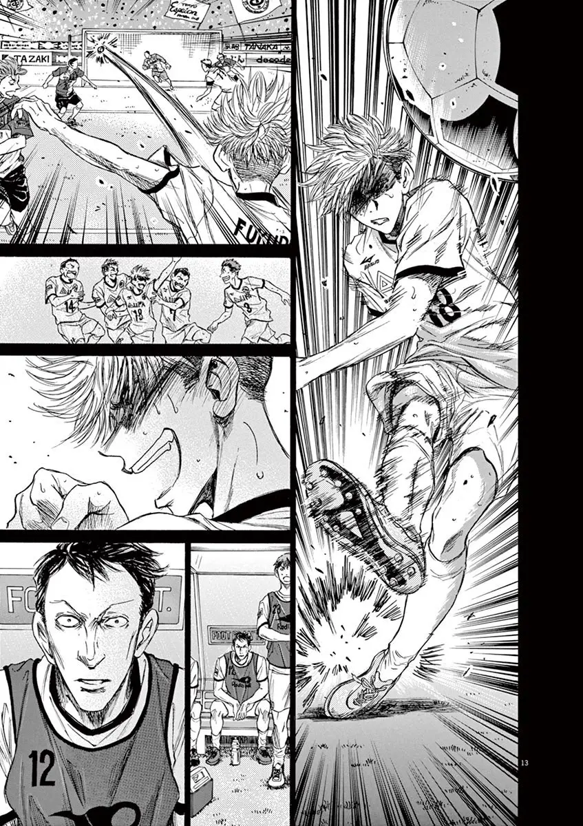 Ao ashi capítulo 63 página 14
