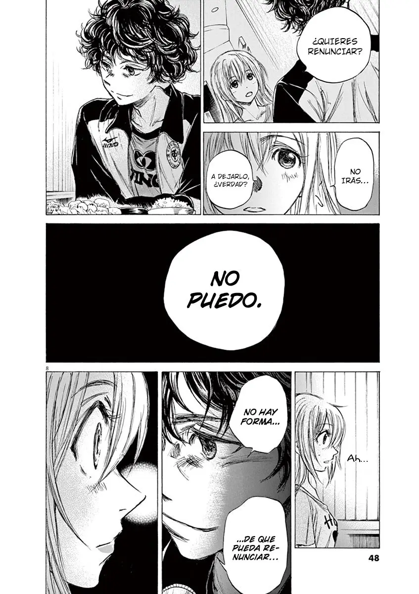 Ao ashi capítulo 64 página 9