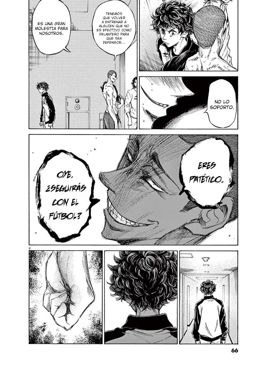 Ao ashi capítulo 65 página 9