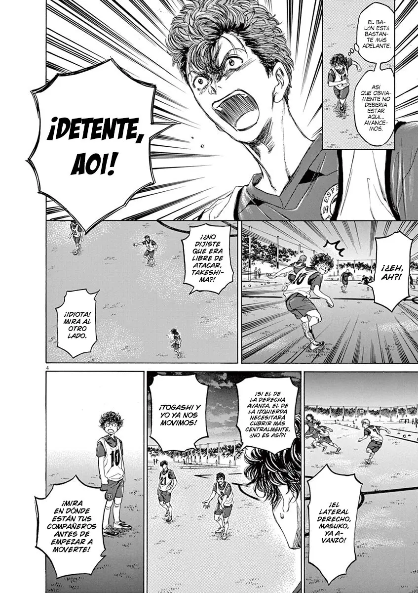 Ao ashi capítulo 67 página 5