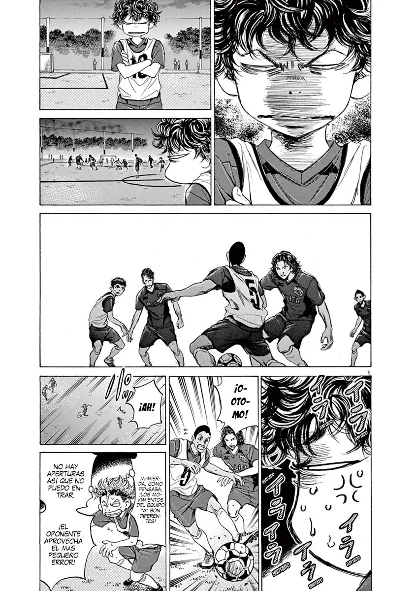Ao ashi capítulo 67 página 6