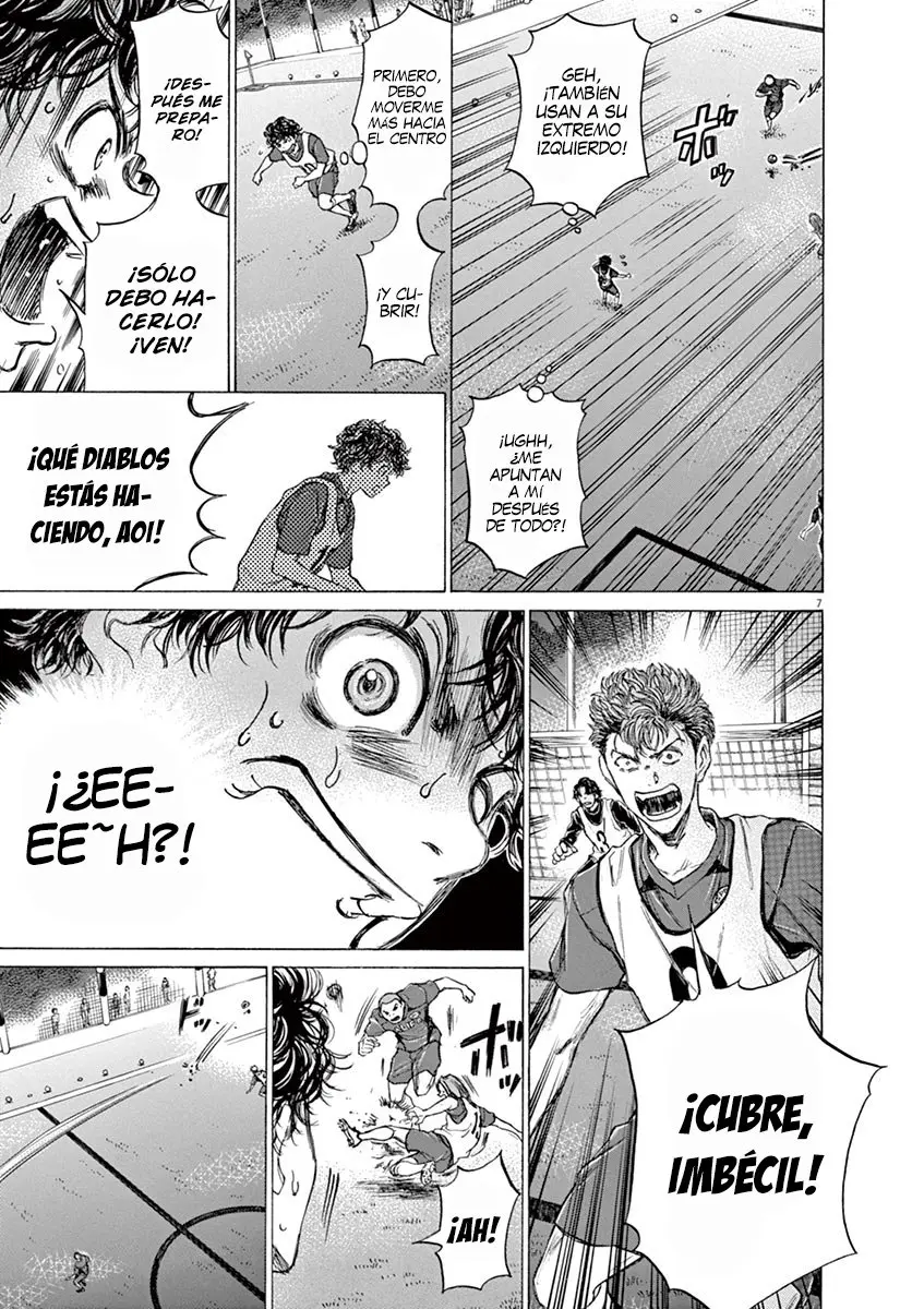 Ao ashi capítulo 67 página 8