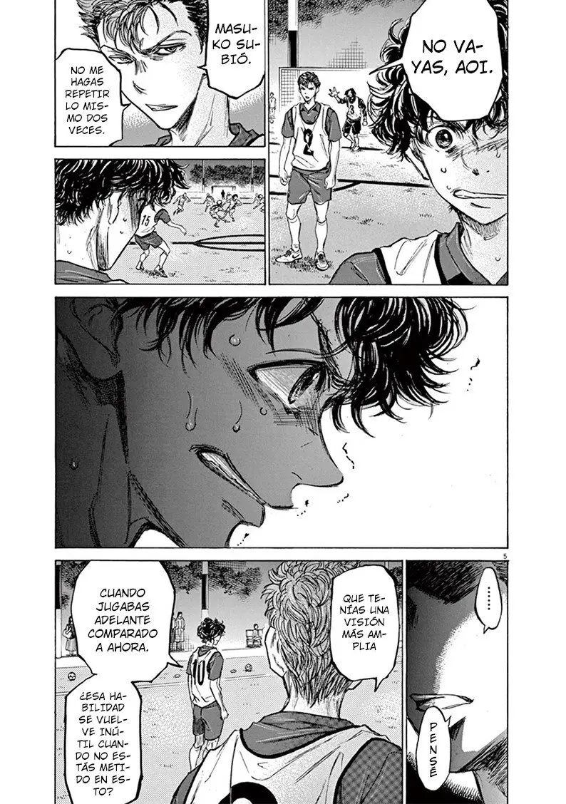 Ao ashi capítulo 68 página 6