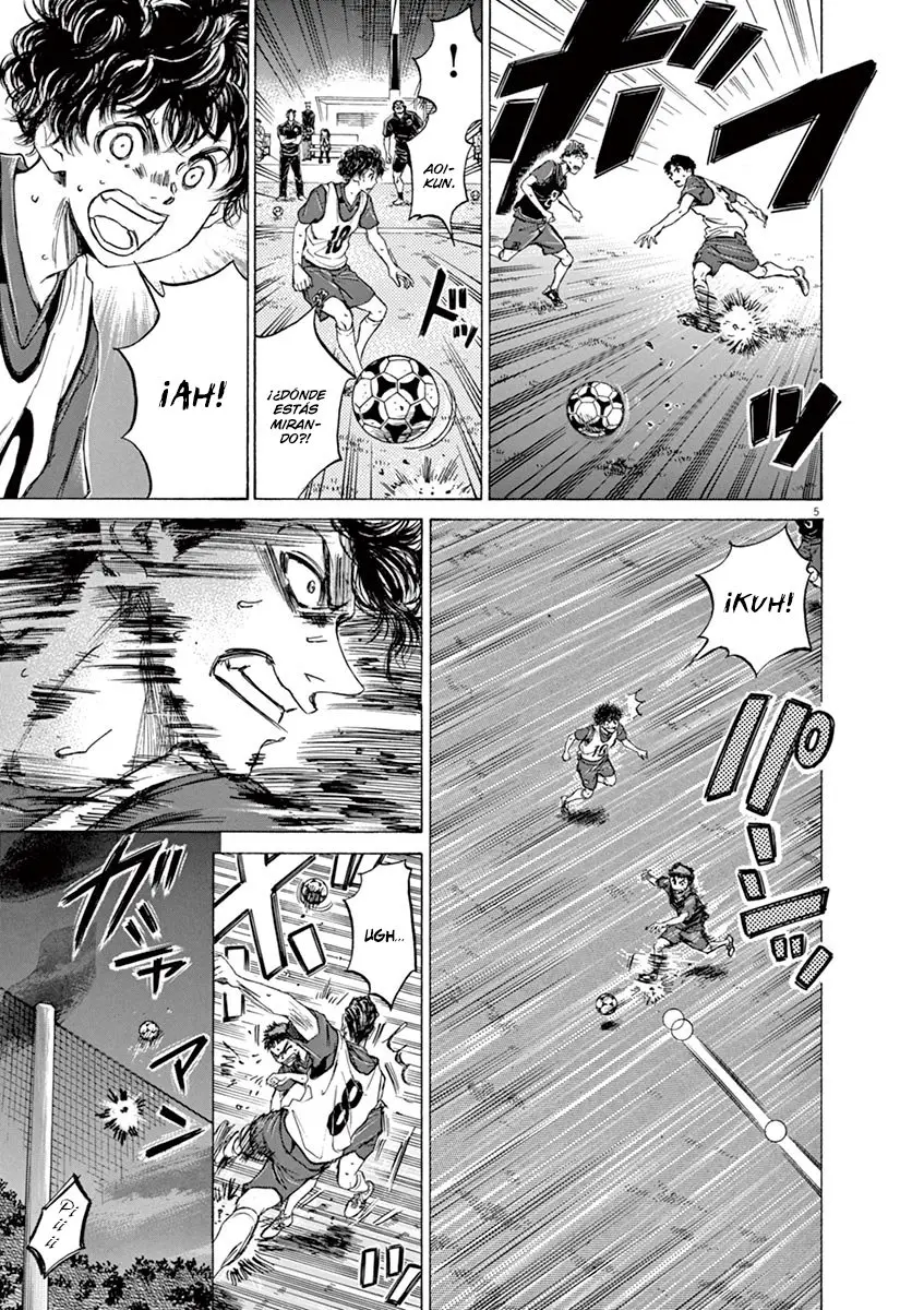 Ao ashi capítulo 71 página 6