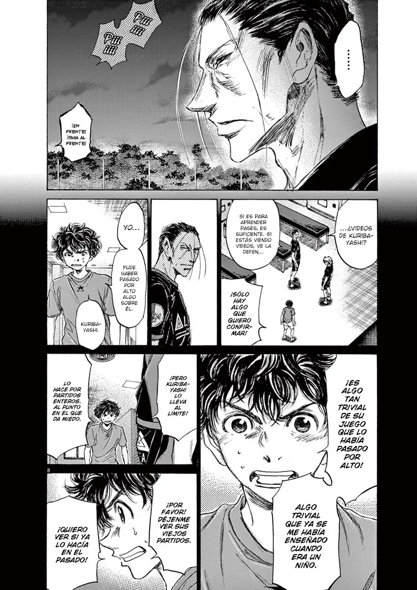 Ao ashi capítulo 71 página 9