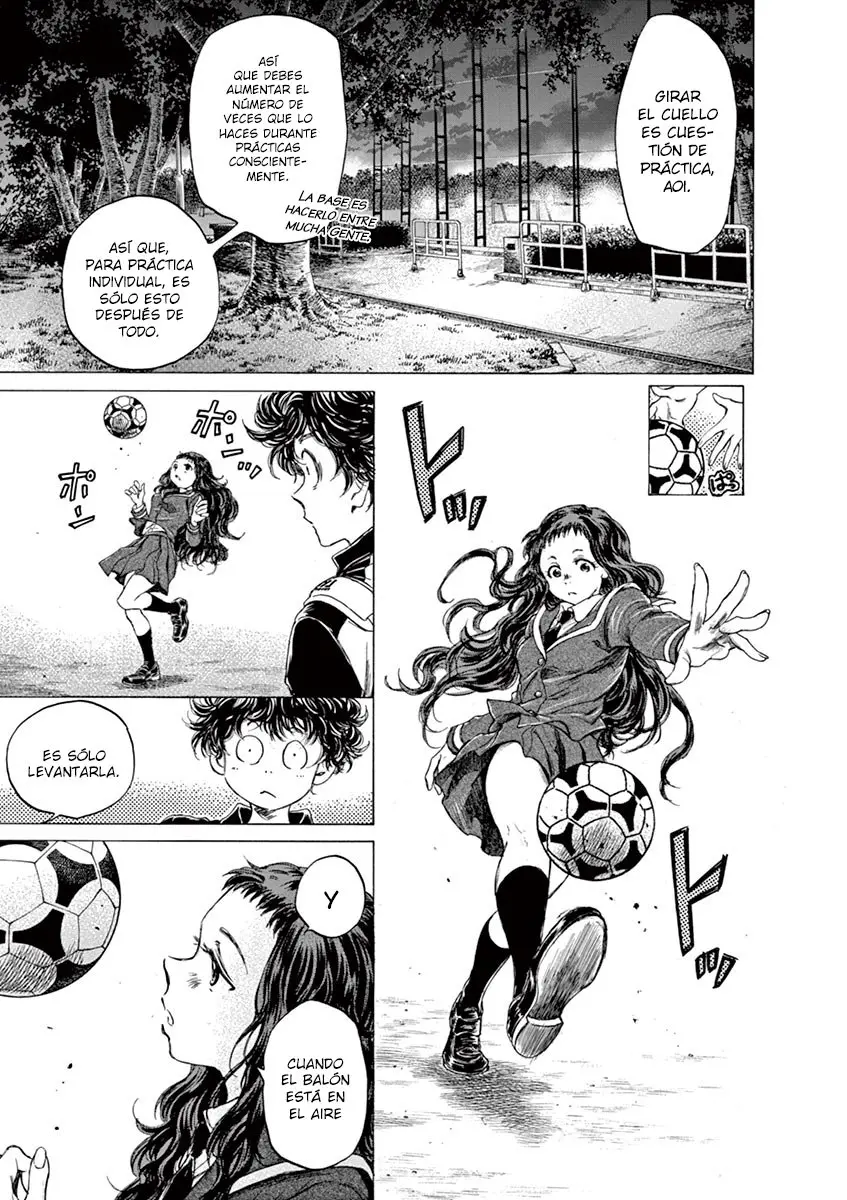 Ao ashi capítulo 72 página 16