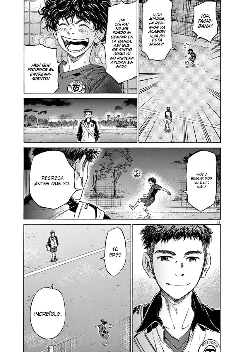 Ao ashi capítulo 73 página 20