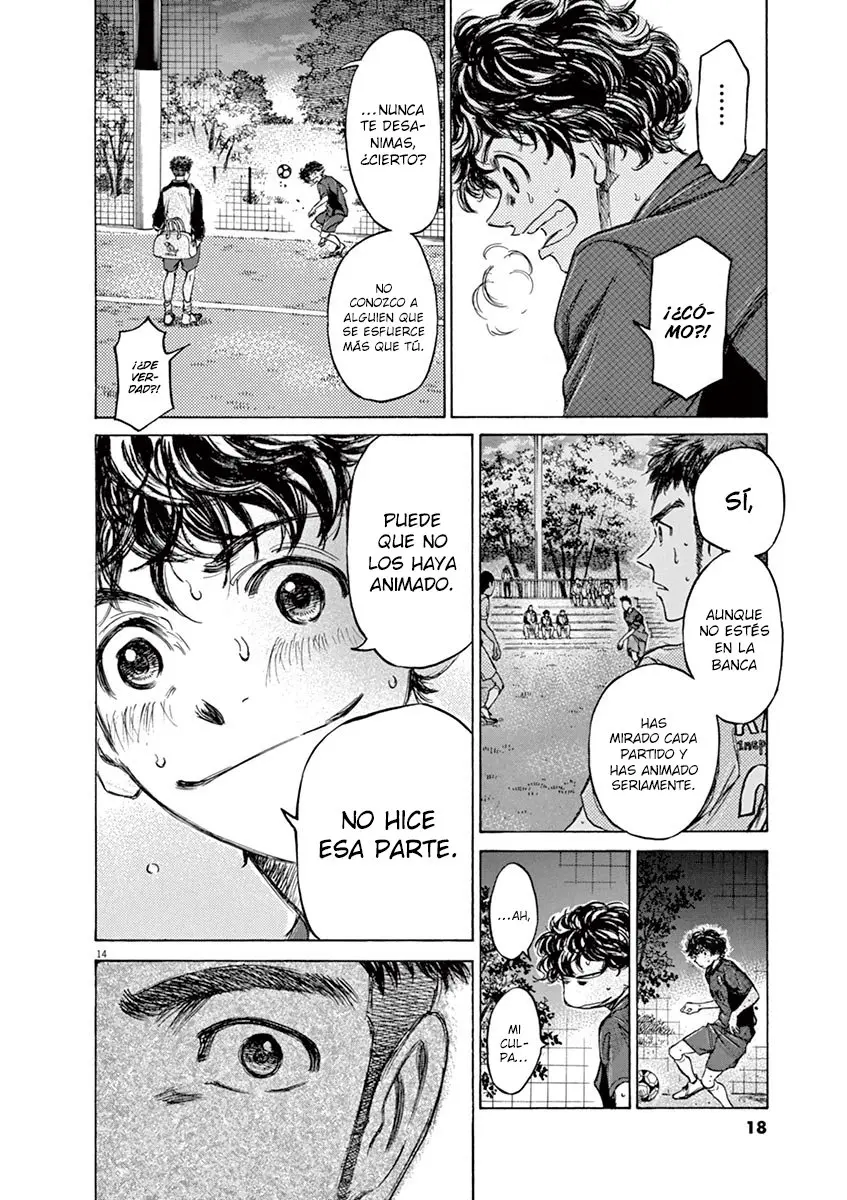 Ao ashi capítulo 73 página 21
