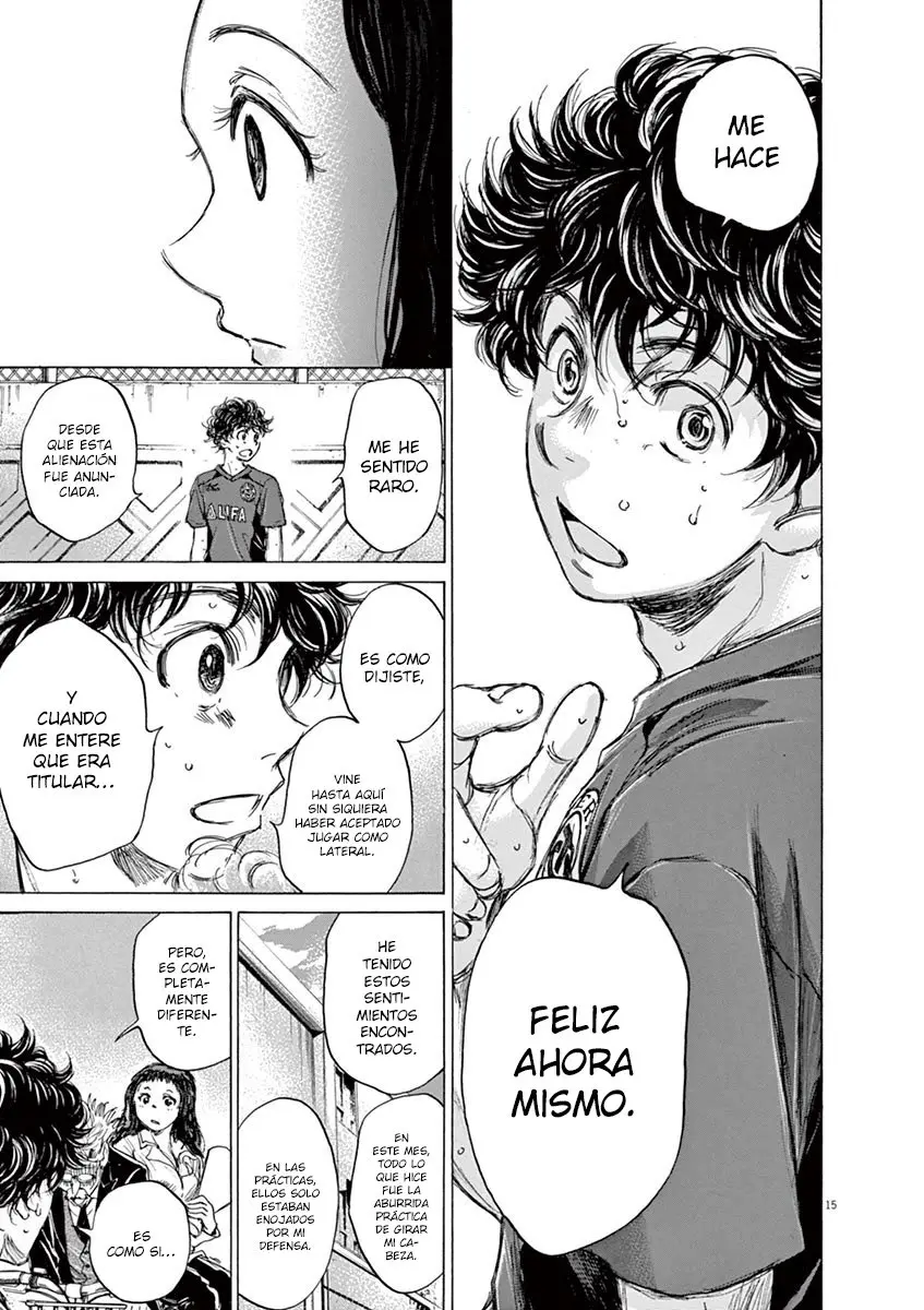 Ao ashi capítulo 76 página 16