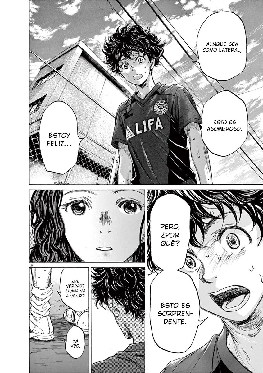 Ao ashi capítulo 76 página 17