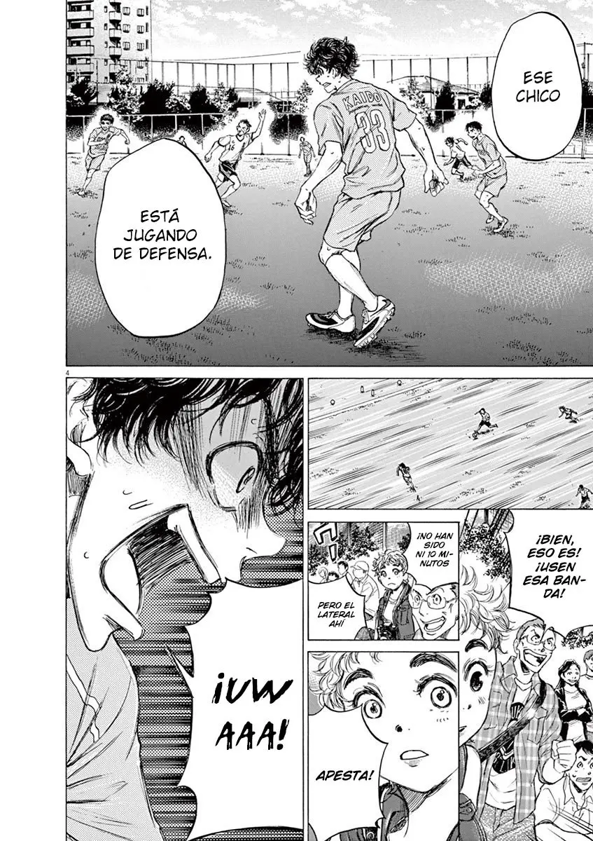 Ao ashi capítulo 77 página 6