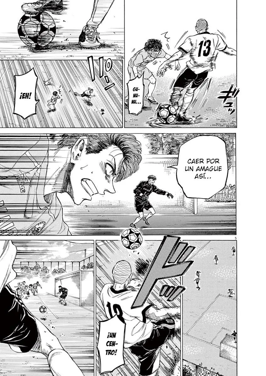 Ao ashi capítulo 77 página 7