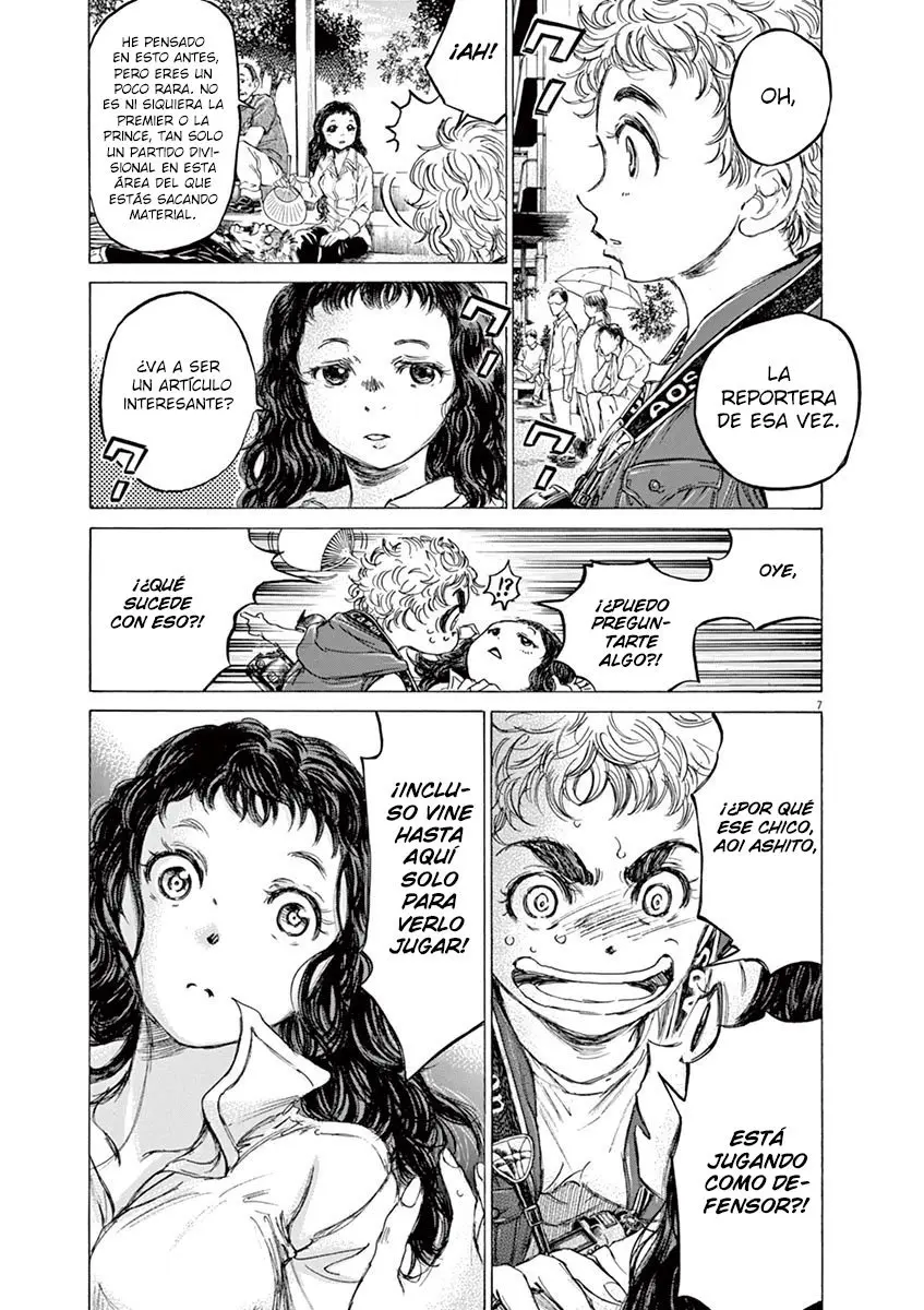 Ao ashi capítulo 77 página 9