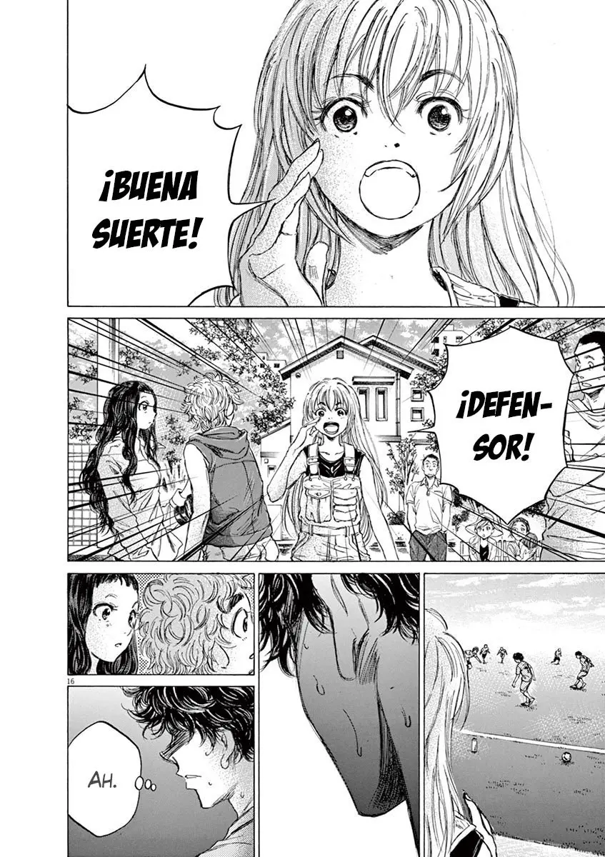 Ao ashi capítulo 77 página 18