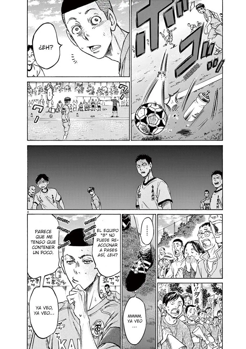 Ao ashi capítulo 79 página 9