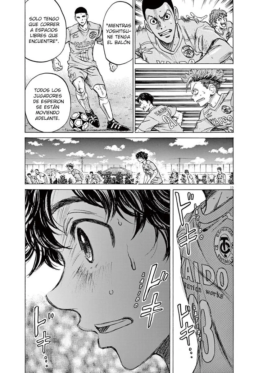 Ao ashi capítulo 79 página 14