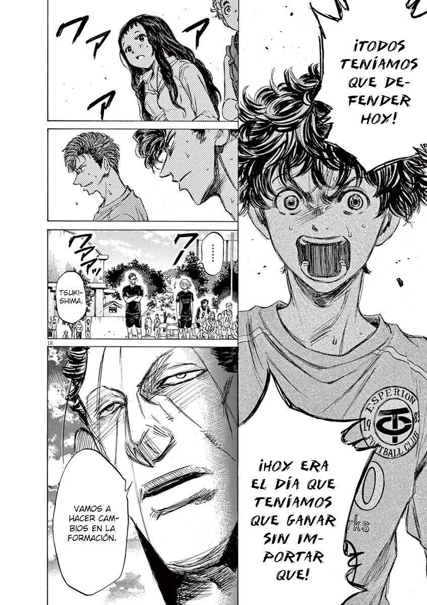 Ao ashi capítulo 80 página 19