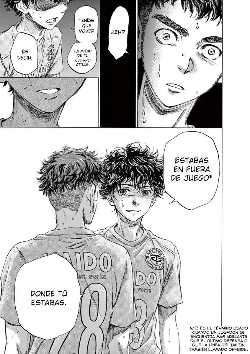 Ao ashi capítulo 82 página 14