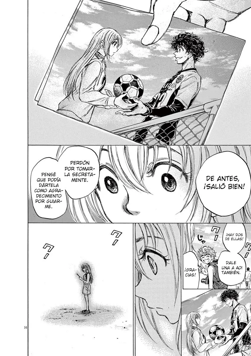 Ao ashi capítulo 82 página 17