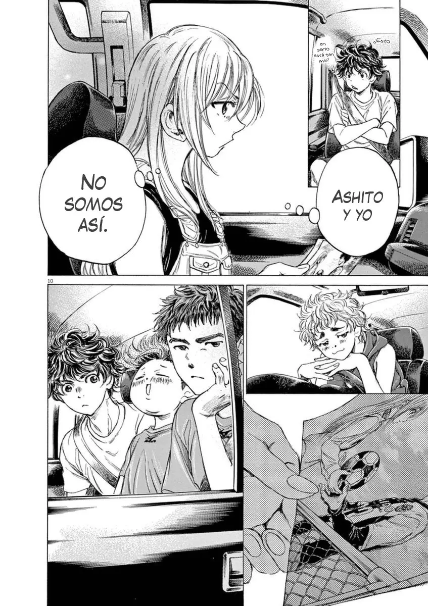 Ao ashi capítulo 84 página 17