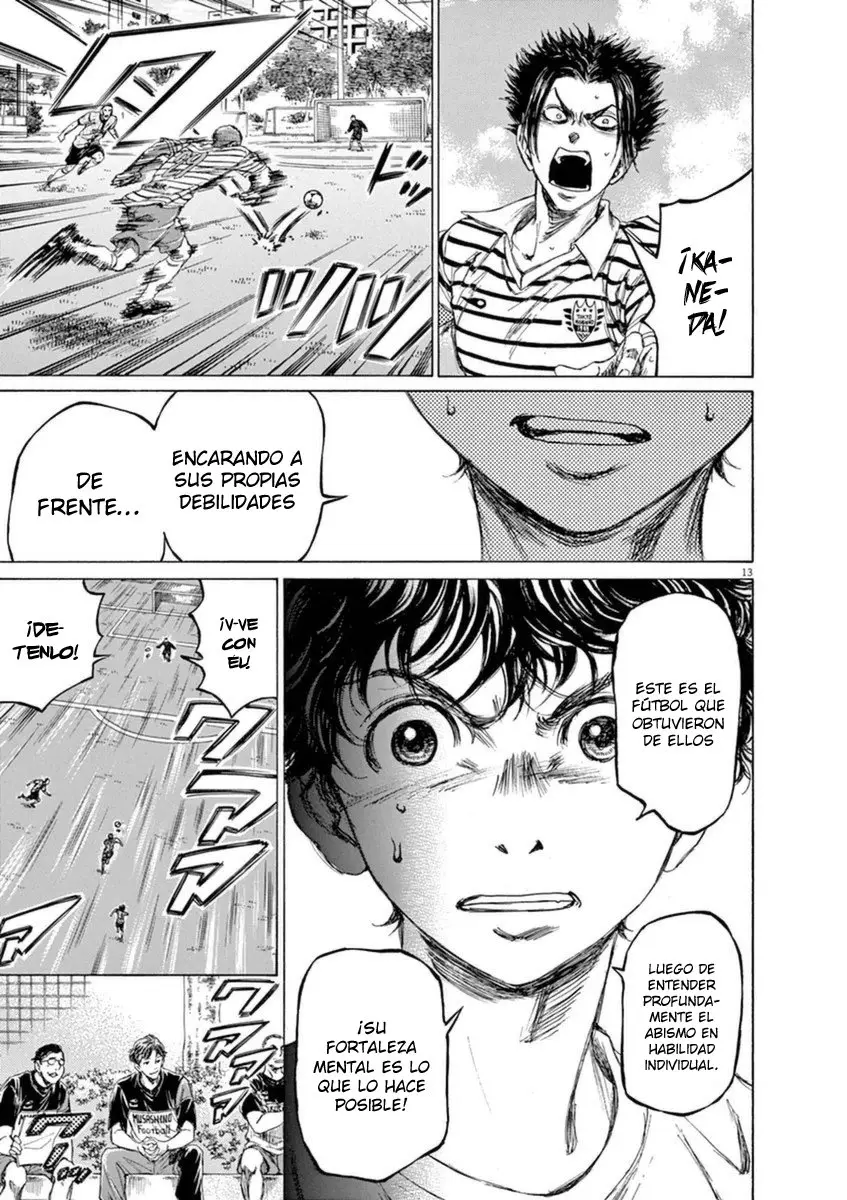 Ao ashi capítulo 85 página 14