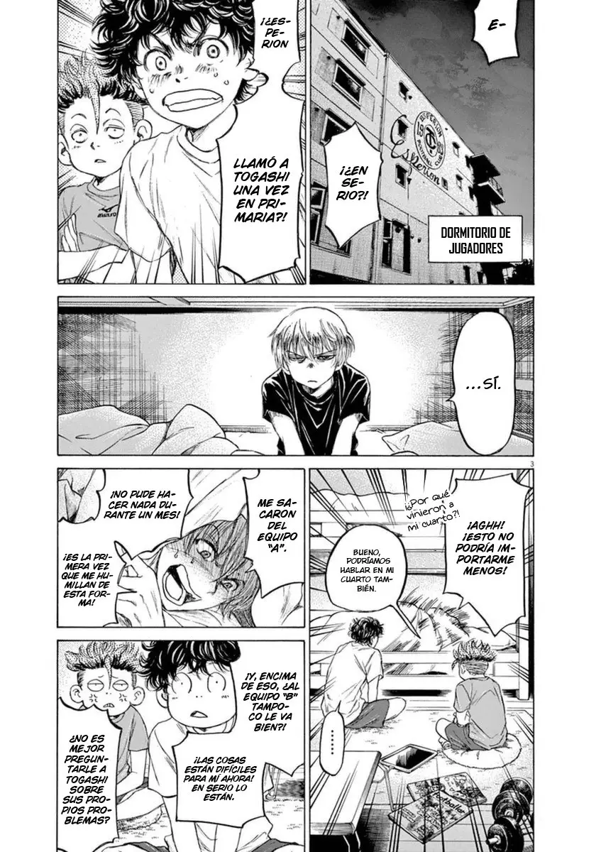 Ao ashi capítulo 89 página 4
