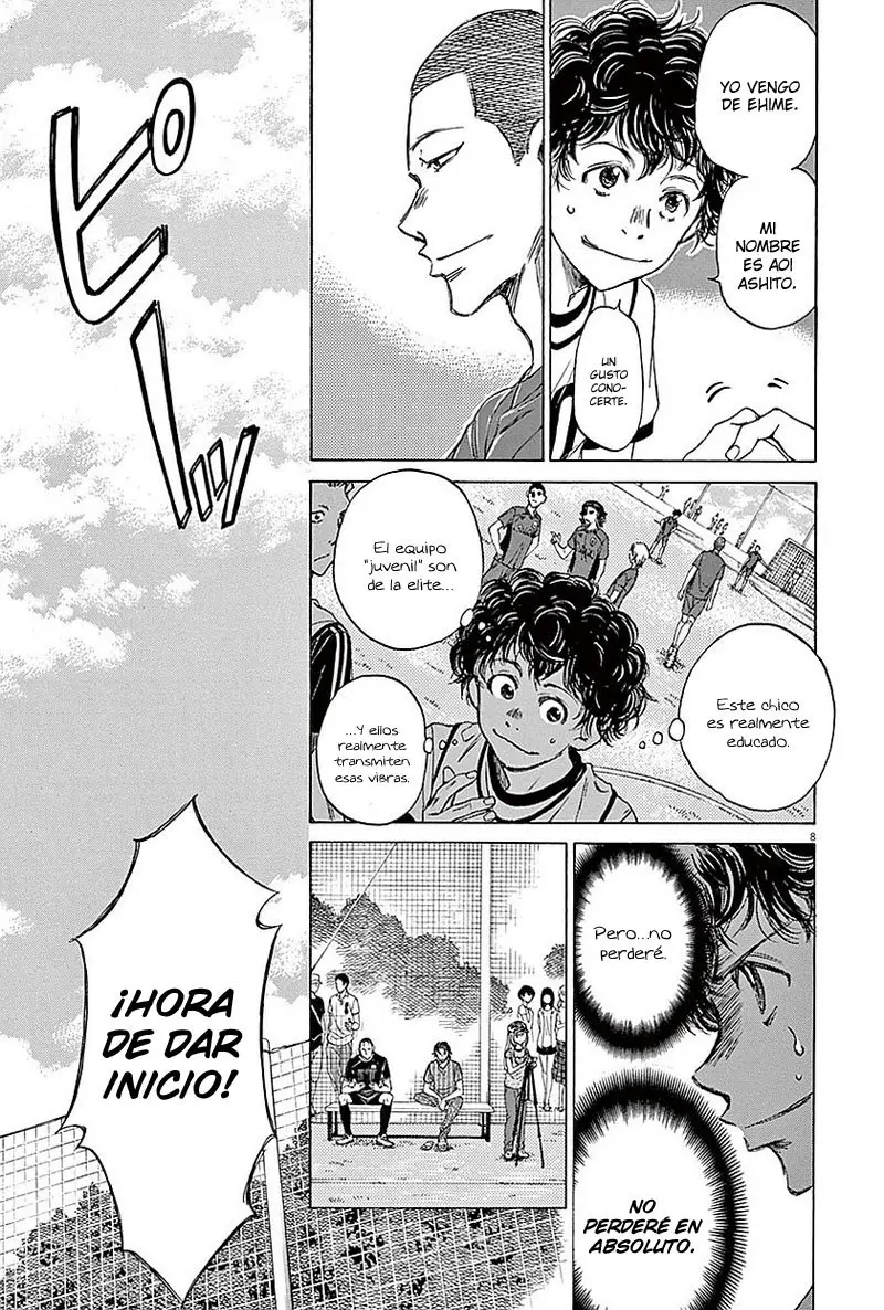 Ao ashi capítulo 9 página 9