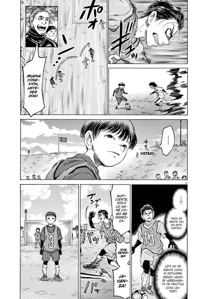 Ao ashi capítulo 90 página 14