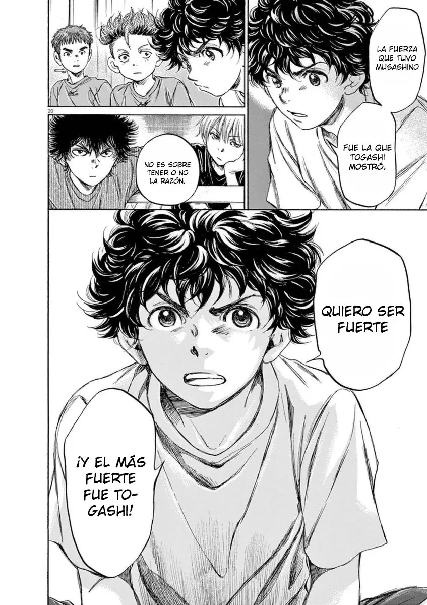 Ao ashi capítulo 91 página 22