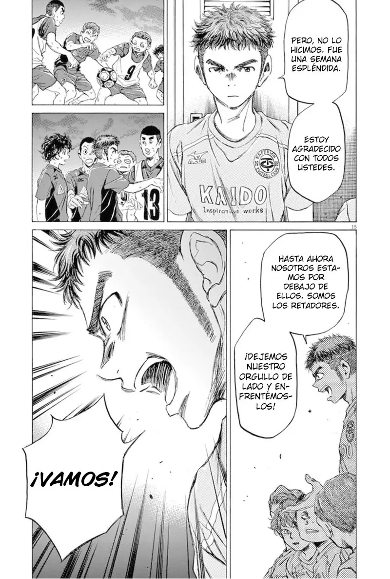 Ao ashi capítulo 93 página 16