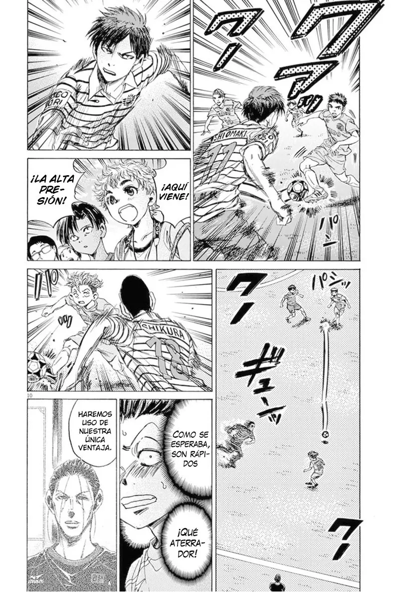 Ao ashi capítulo 94 página 10
