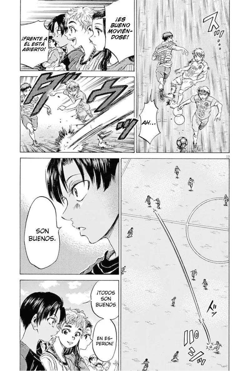 Ao ashi capítulo 94 página 13