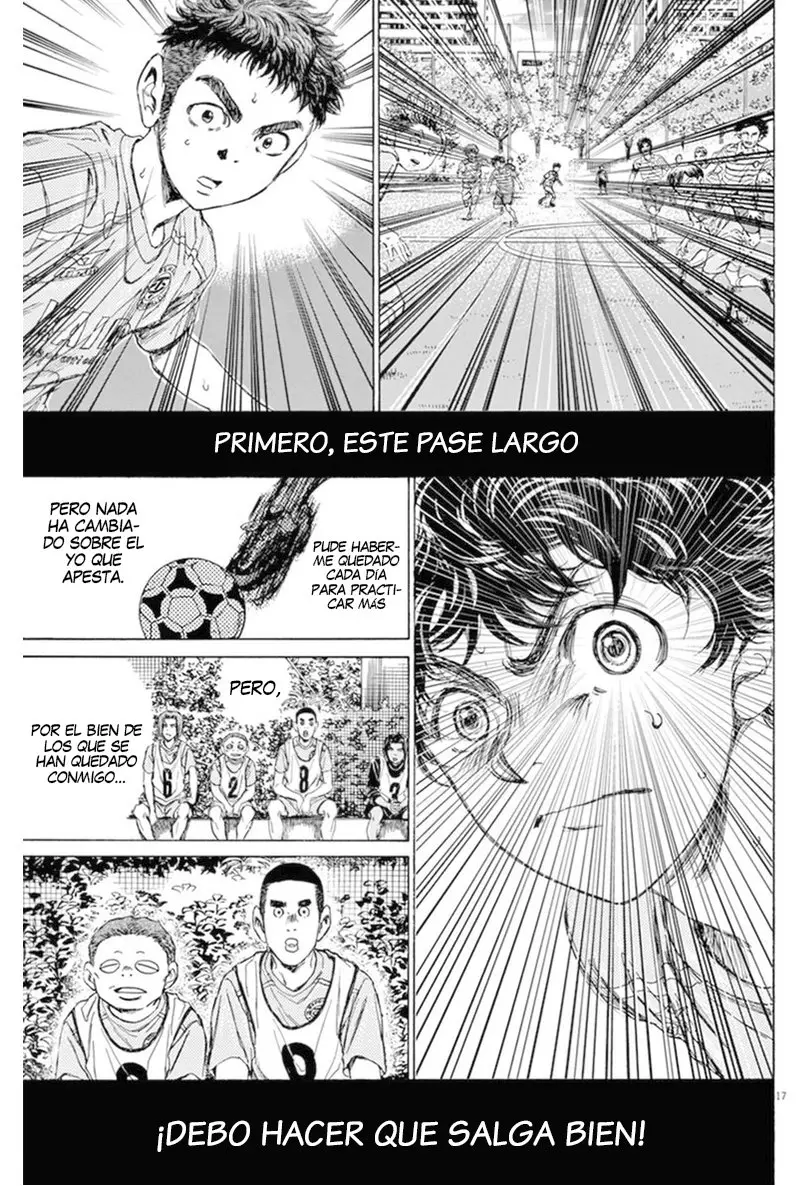 Ao ashi capítulo 94 página 17