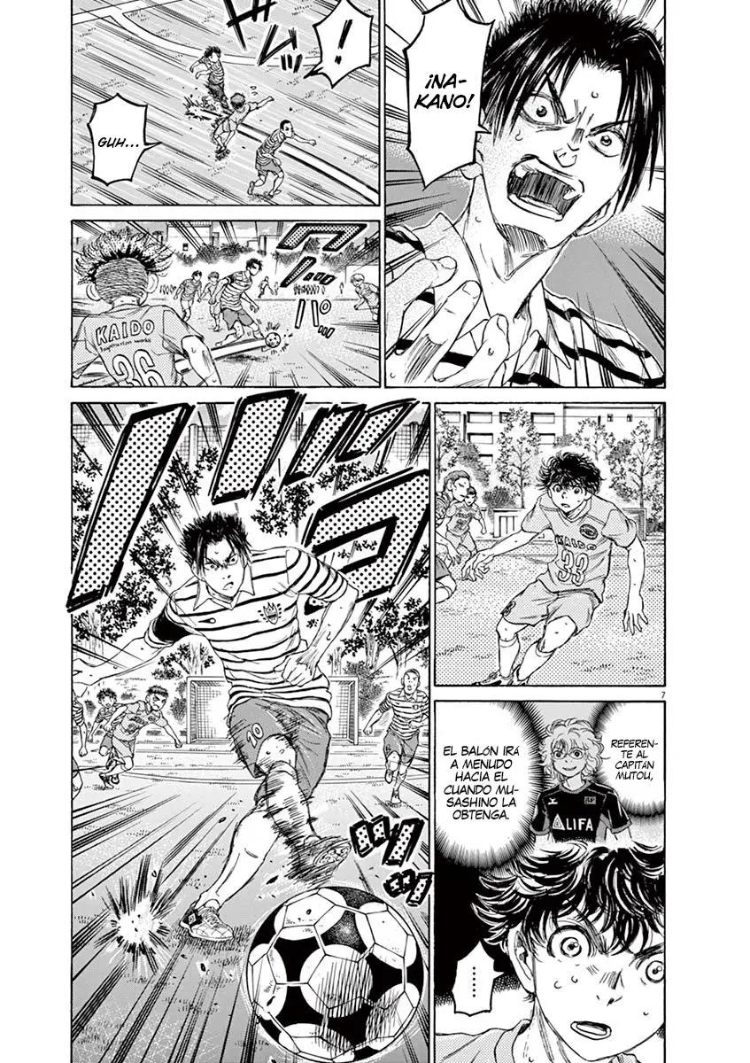 Ao ashi capítulo 96 página 9