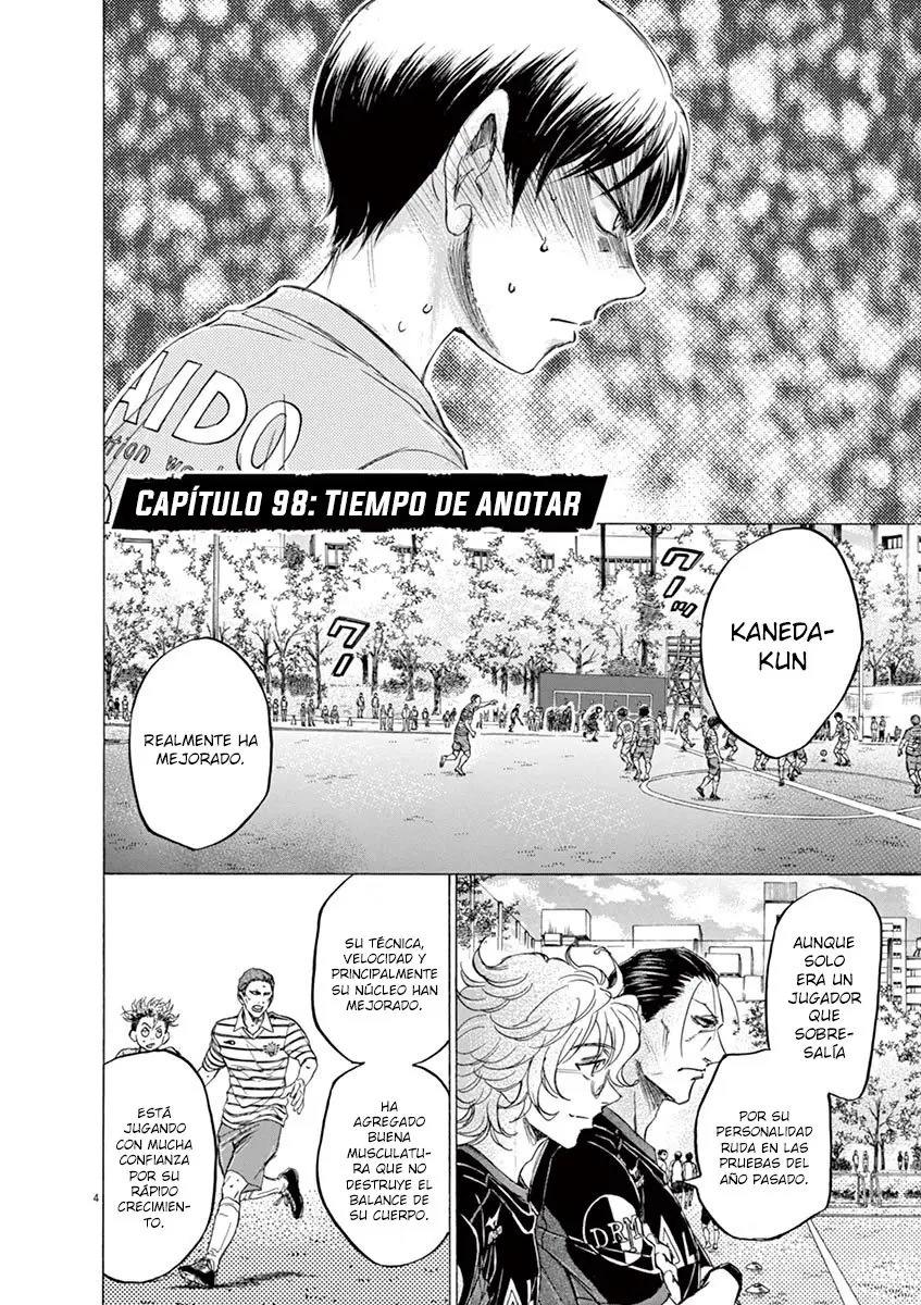 Ao ashi capítulo 98 página 5