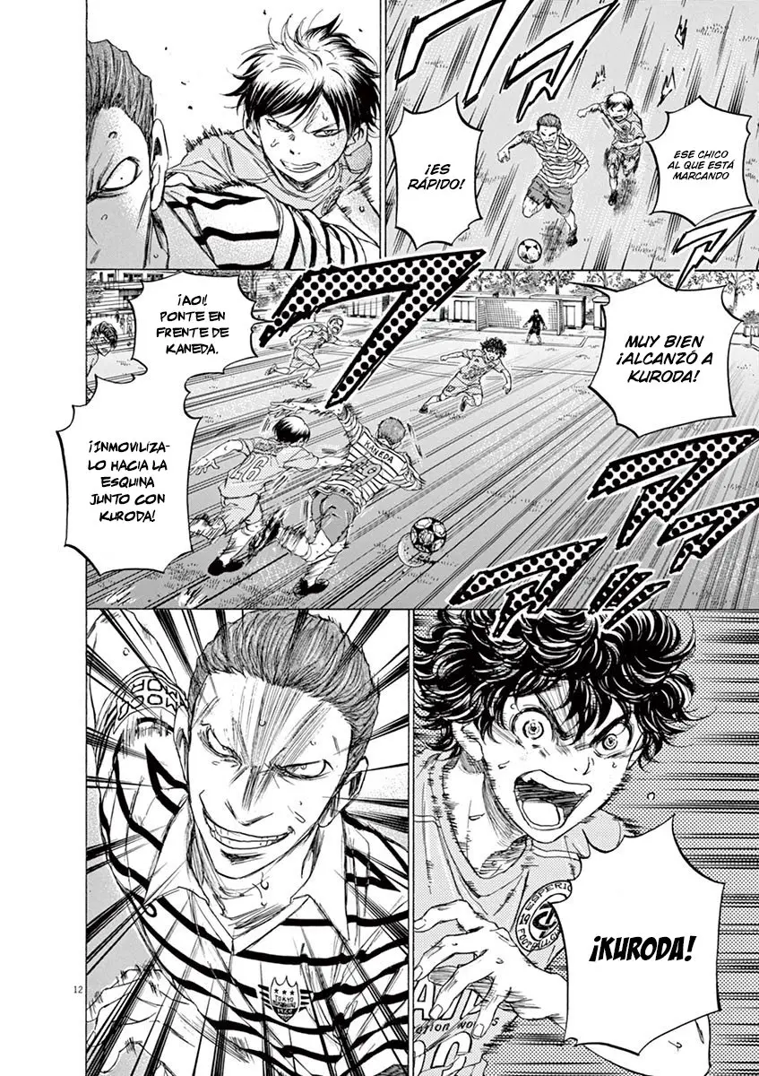 Ao ashi capítulo 98 página 13