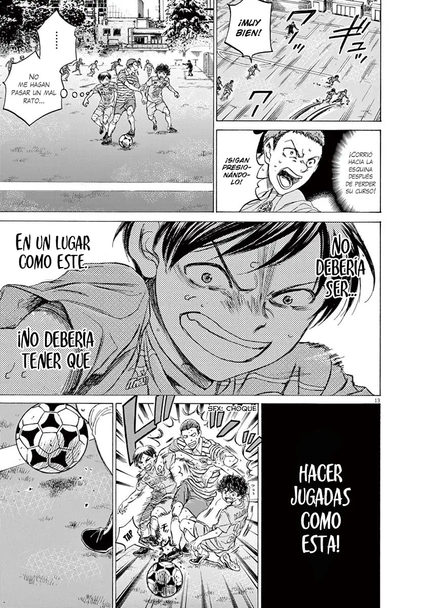 Ao ashi capítulo 98 página 14