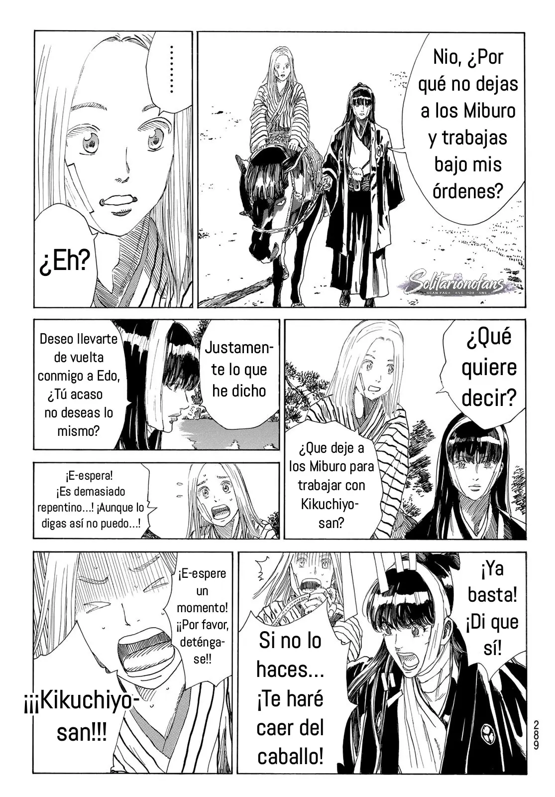 Ao no Miburo capítulo 39 página 8