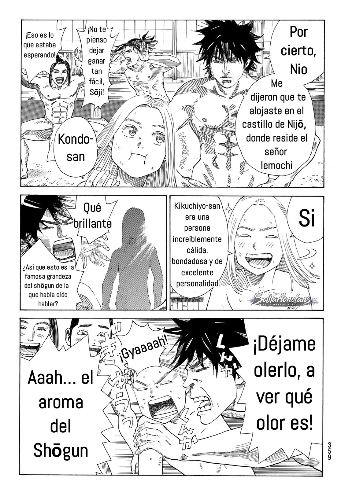 Ao no Miburo capítulo 40 página 8