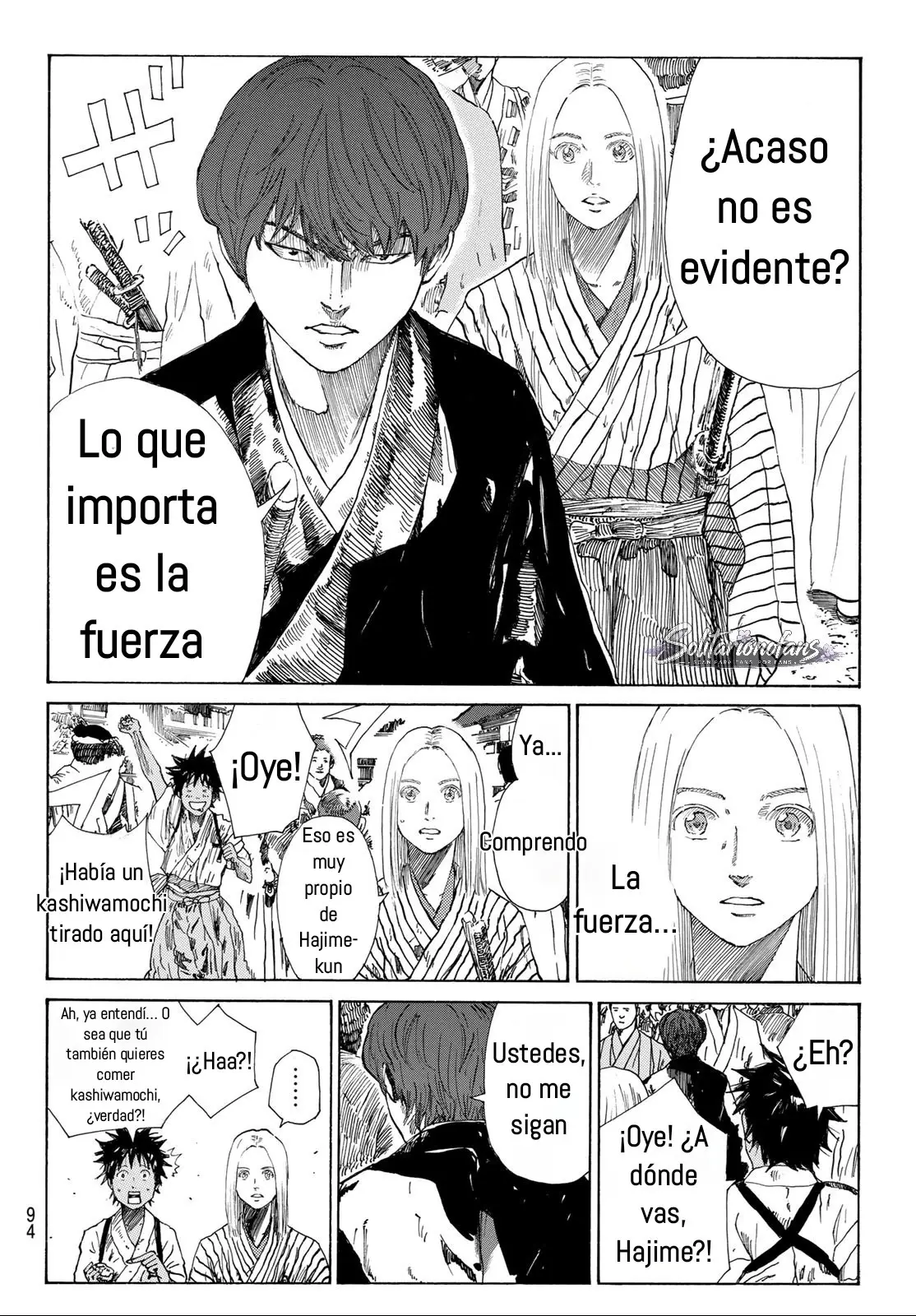 Ao no Miburo capítulo 41 página 10