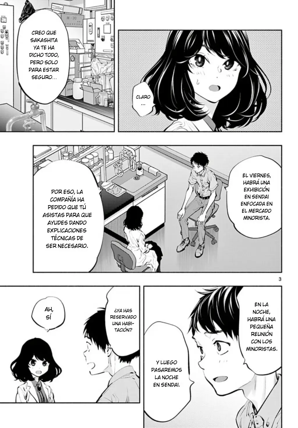 Asoko Araiya-san! capítulo 44 página 3