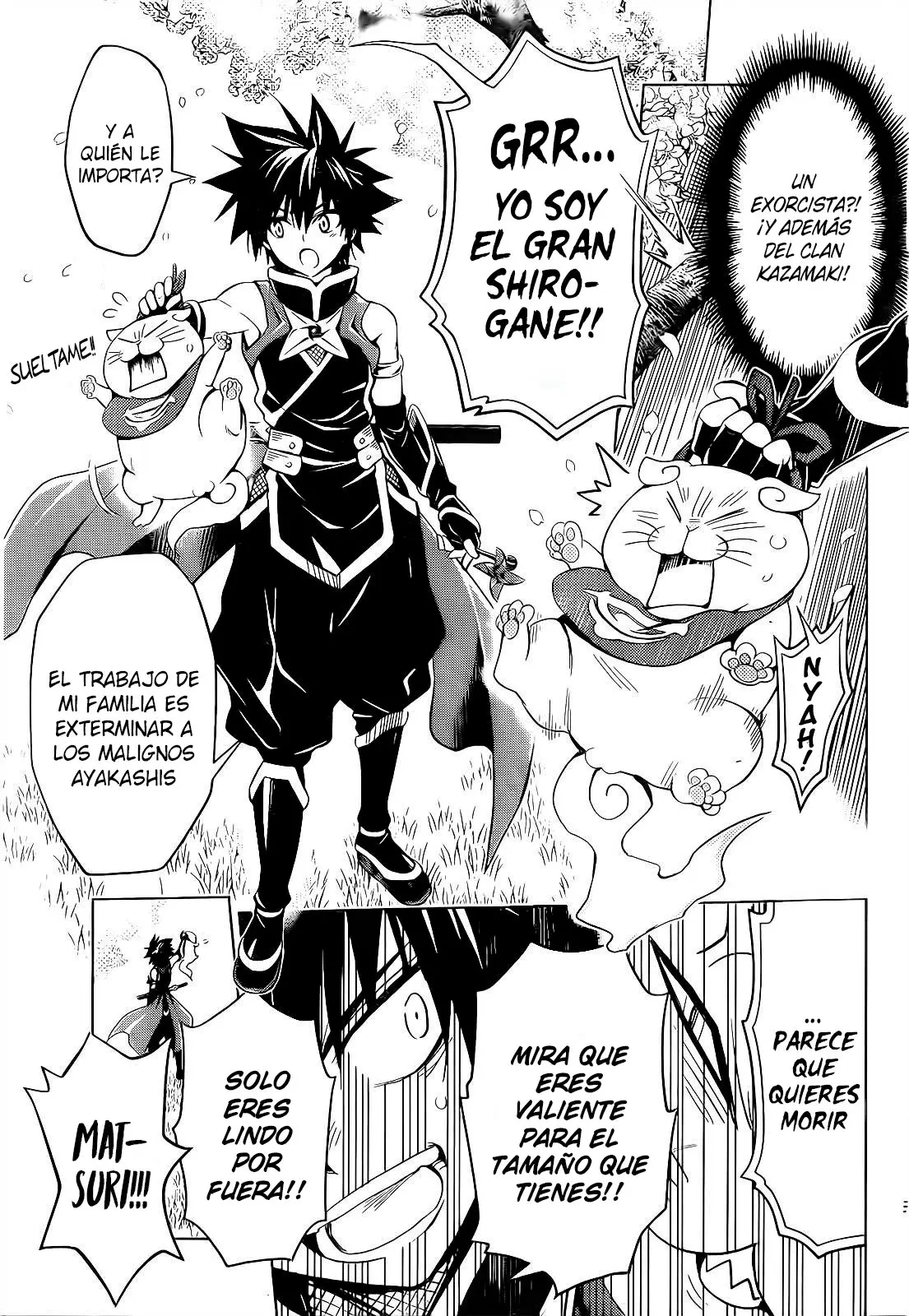 Ayakashi Triangle capítulo 1 página 5