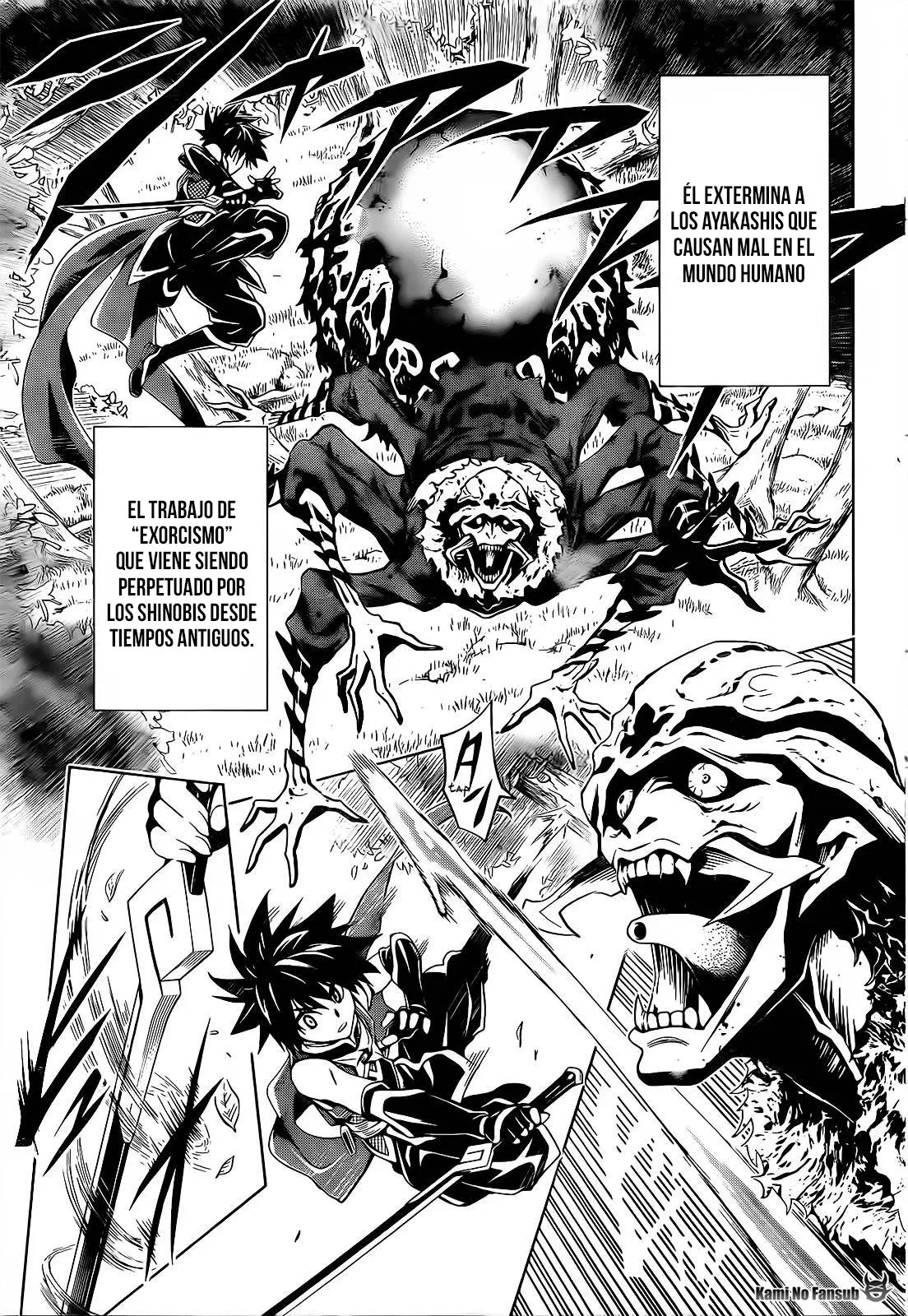 Ayakashi Triangle capítulo 1 página 17