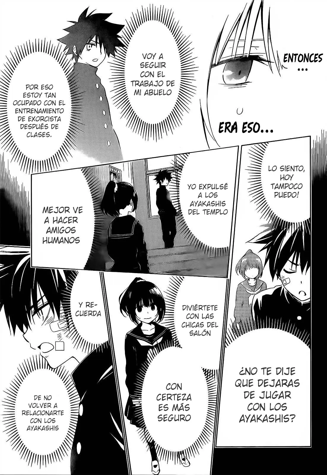 Ayakashi Triangle capítulo 1 página 33