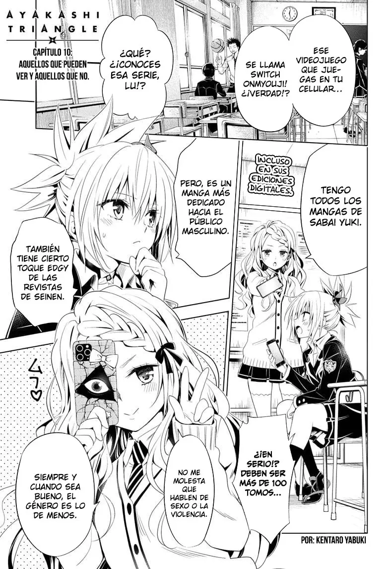 Ayakashi Triangle capítulo 10 página 2
