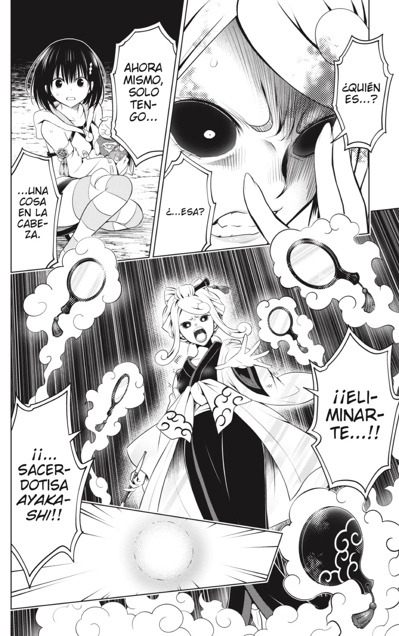 Ayakashi Triangle capítulo 101 página 8