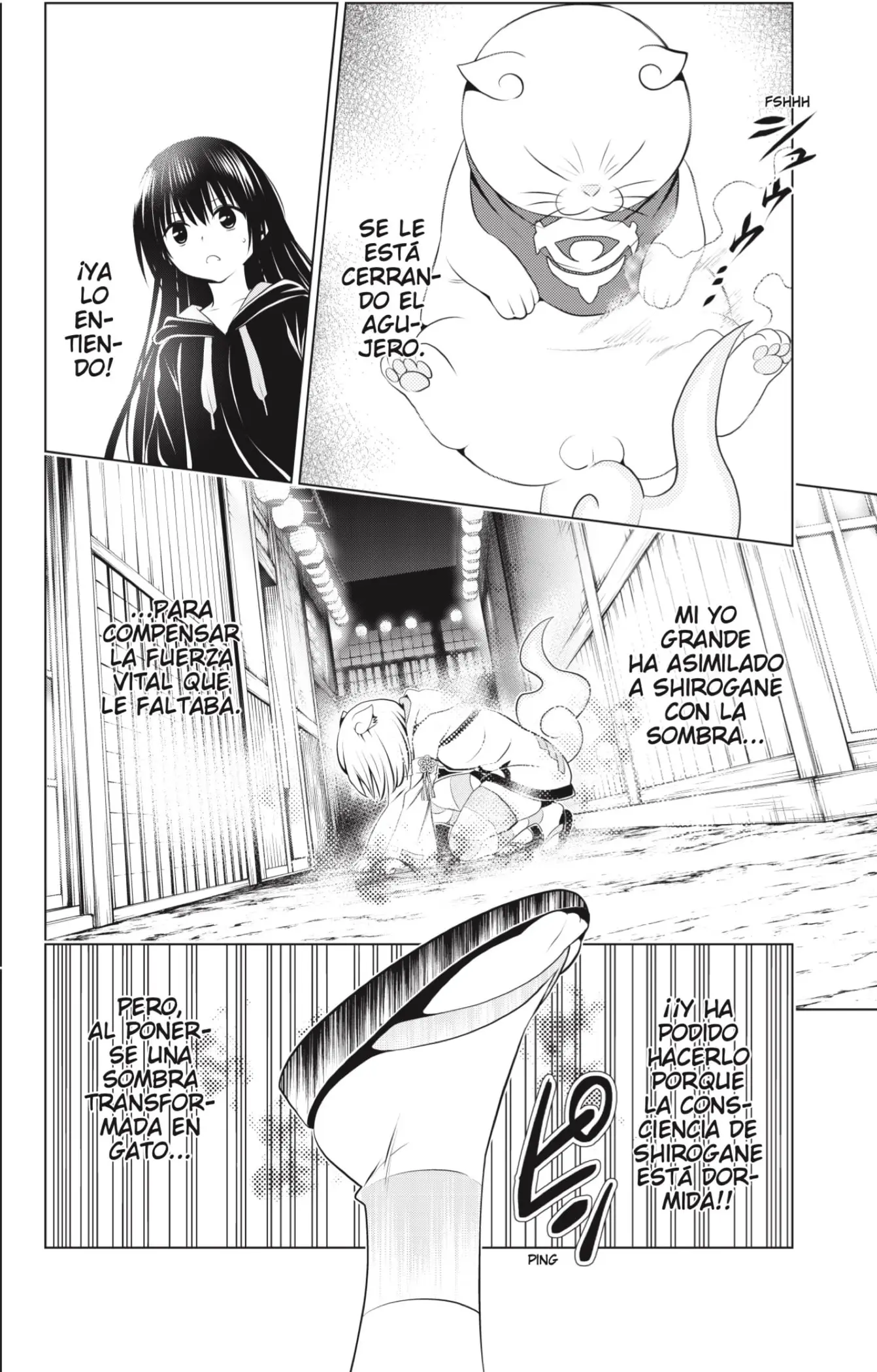 Ayakashi Triangle capítulo 102 página 4