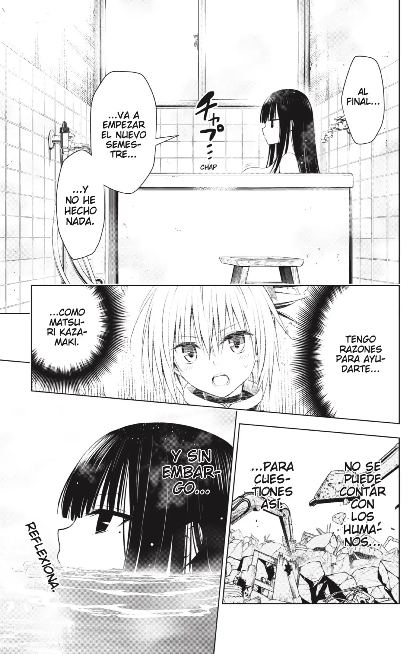 Ayakashi Triangle capítulo 103 página 3