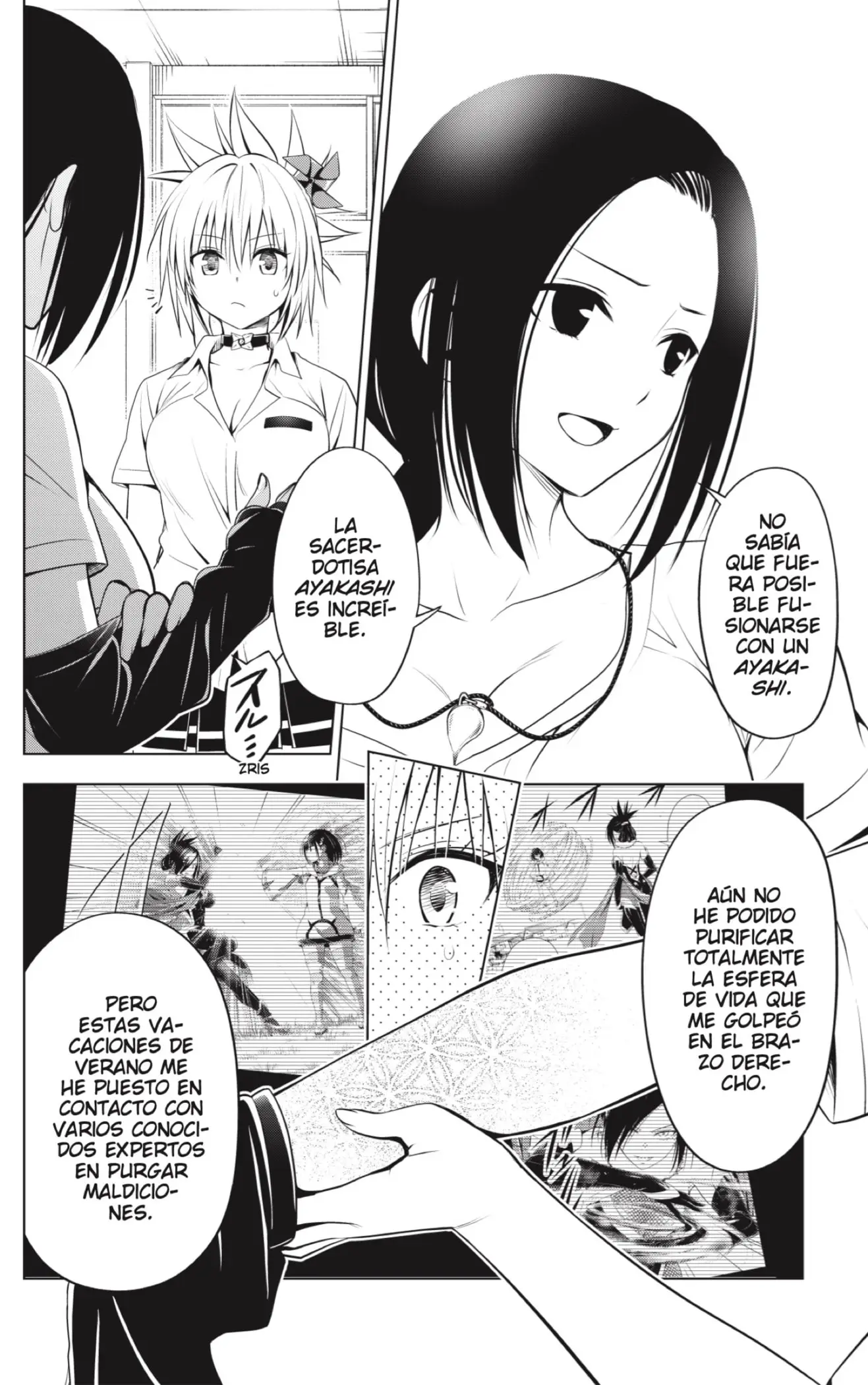 Ayakashi Triangle capítulo 103 página 6